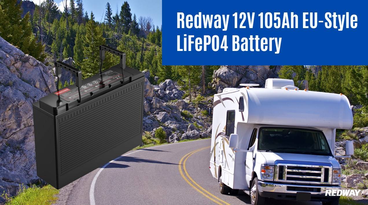 How Does the 12V 105Ah EU-Style LiFePO4 Battery by Redway Battery Work?