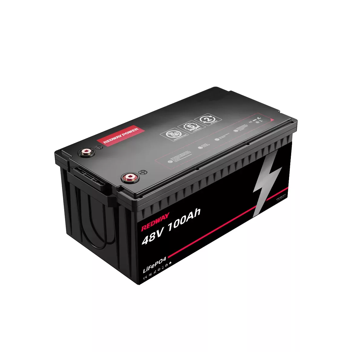  100V 50Ah High Voltage Lithium Battery Module and Rack System (with BCU) / PM-HV10250-3U
