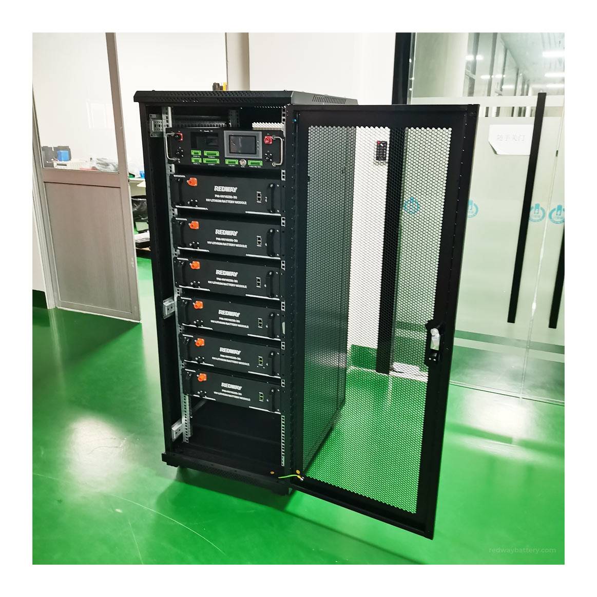  100V 50Ah High Voltage Lithium Battery Module and Rack System (with BCU) / PM-HV10250-3U