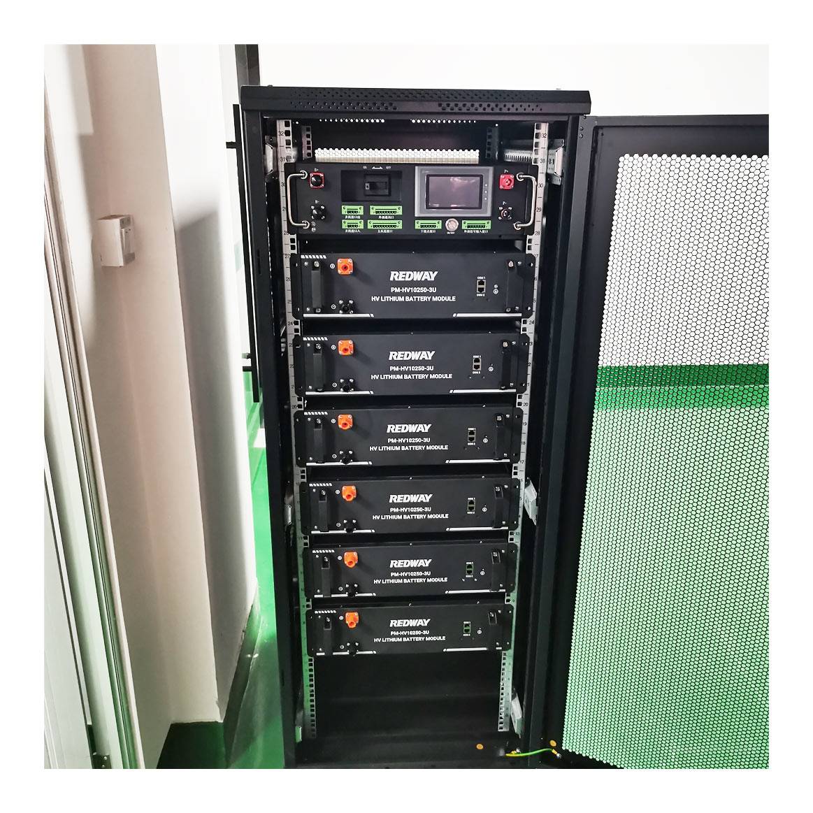  100V 50Ah High Voltage Lithium Battery Module and Rack System (with BCU) / PM-HV10250-3U