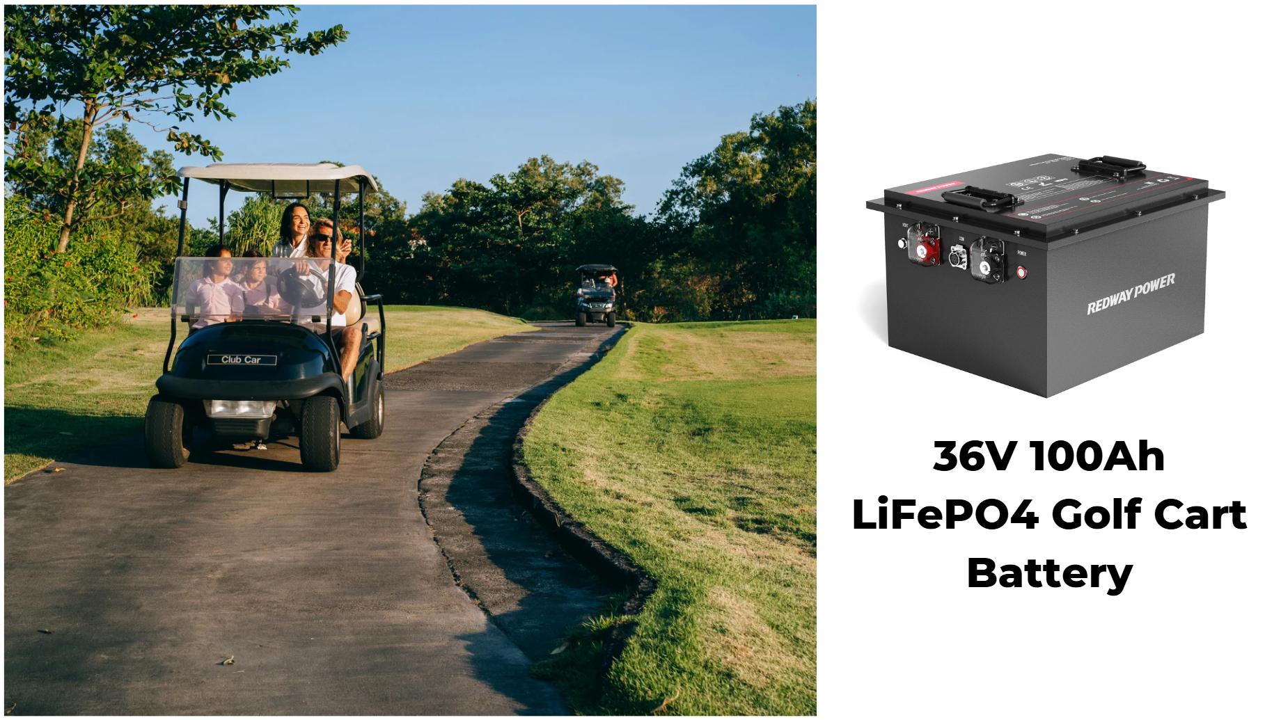 How Many Lithium Batteries Do I Need for a 36V Golf Cart?