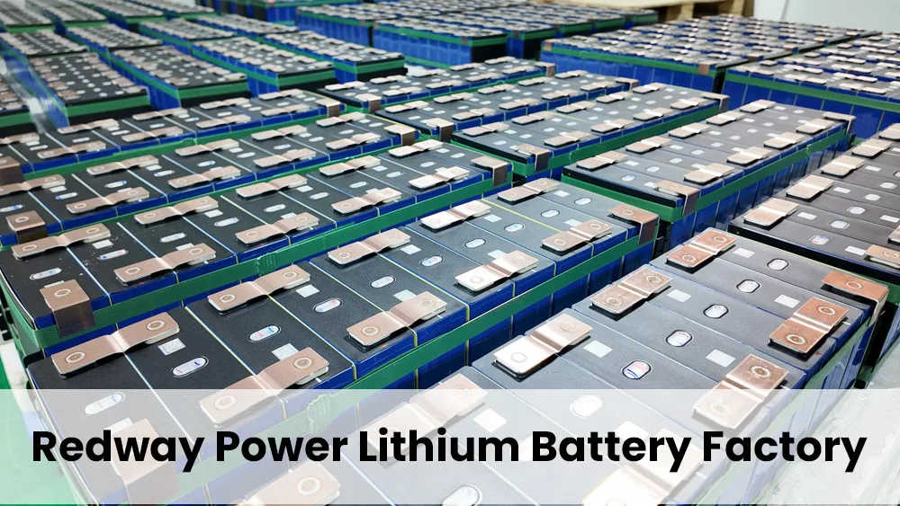 Redway Power Lithium Battery Pack Factory