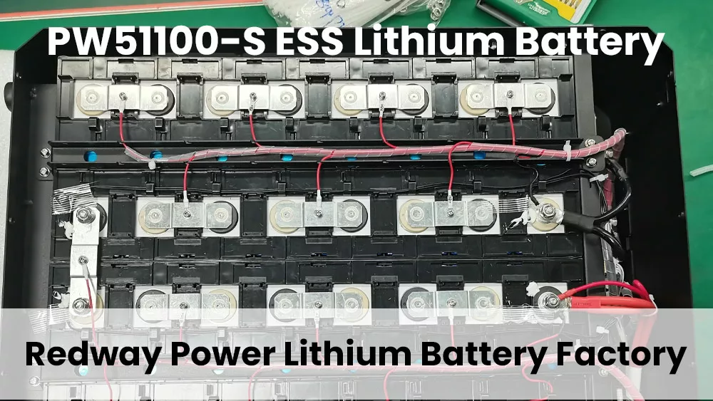 Redway Power PW51100-S Power Storage Wall ESS LiFePO4 Battery
