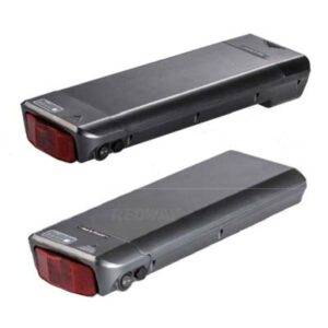 Rear e-bike lithium battery factory manufacturer oem redway BLACK