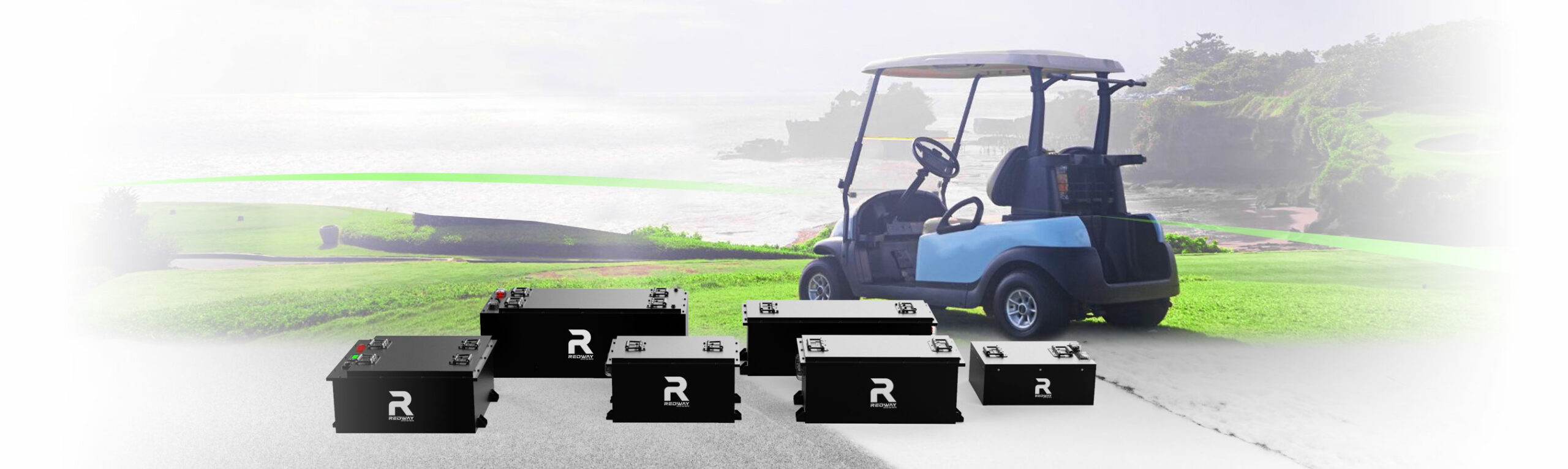 Redway golf cart battery OEM production